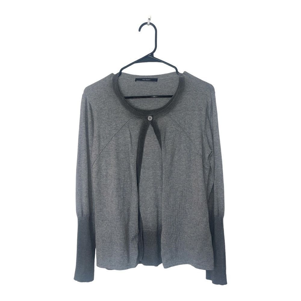 Sita Murt Wool Blend Cardigan 2 in 1 Gray 40